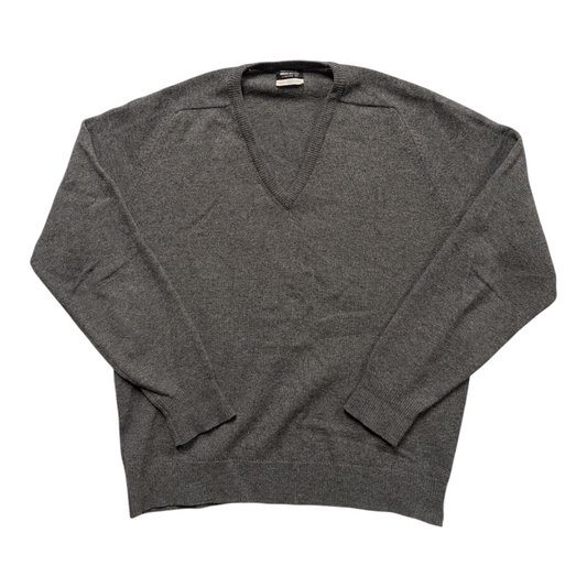 Sweater By Brooks Brothers In Grey, Size:10