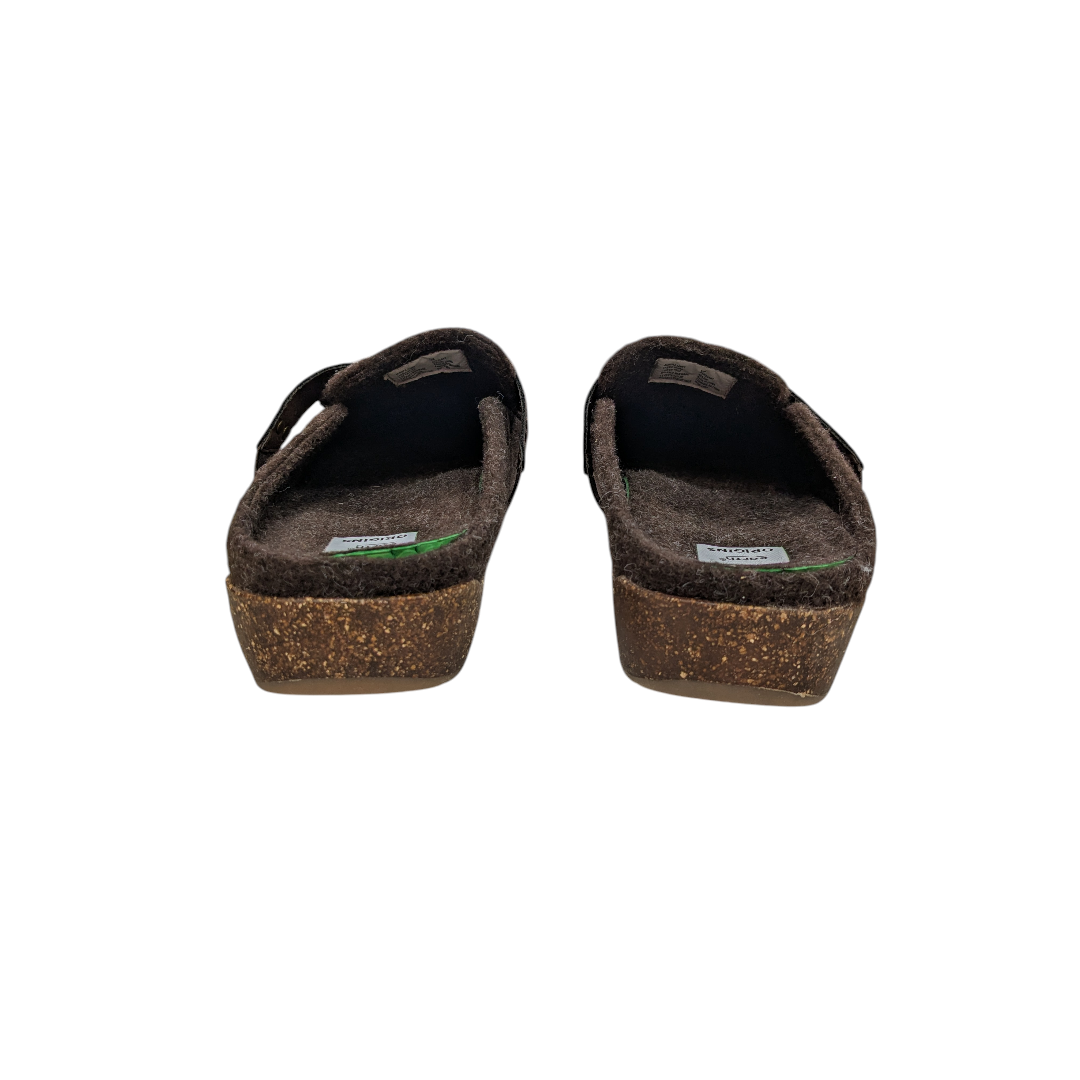 Shoes Flats By Earth In Brown, Size:12