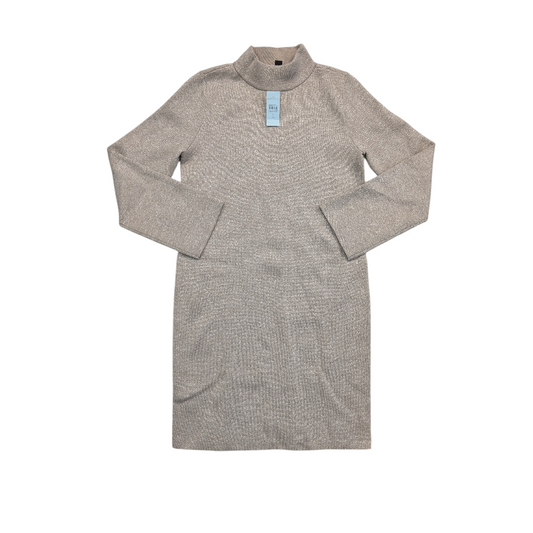Dress Sweater By Ann Taylor In Taupe, Size:Sp