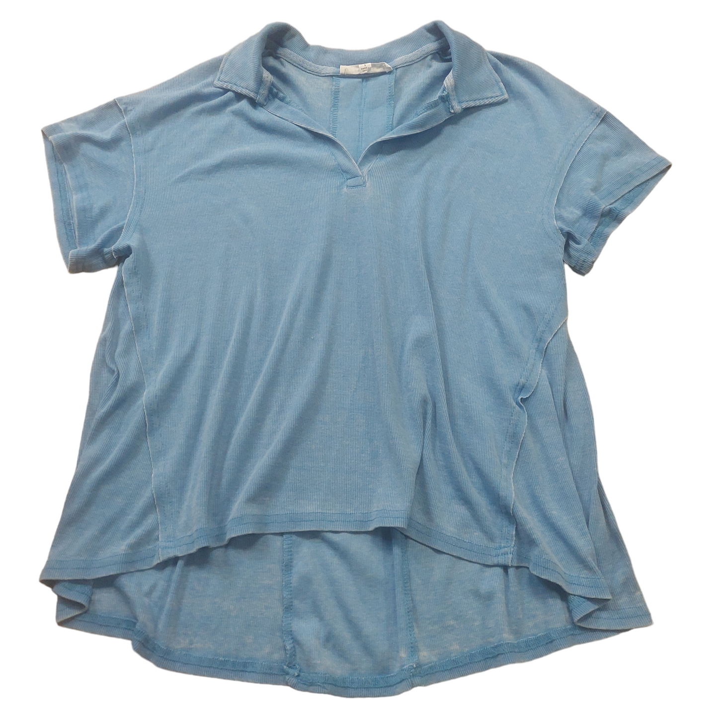 Blue Top Short Sleeve Jane And Delancey, Size S