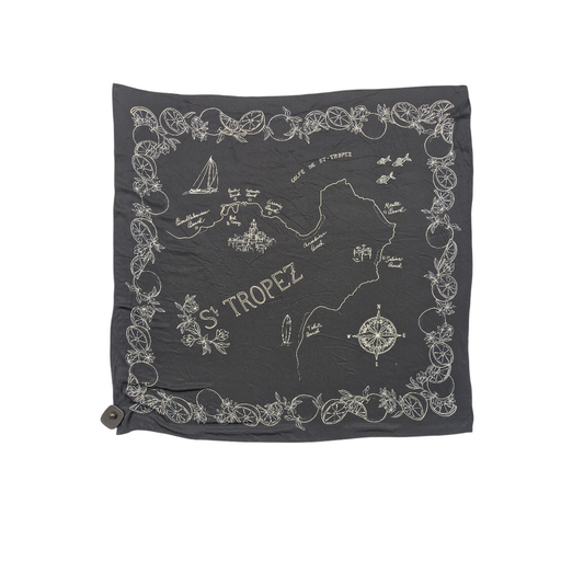 Scarf Square By J. Crew In Navy