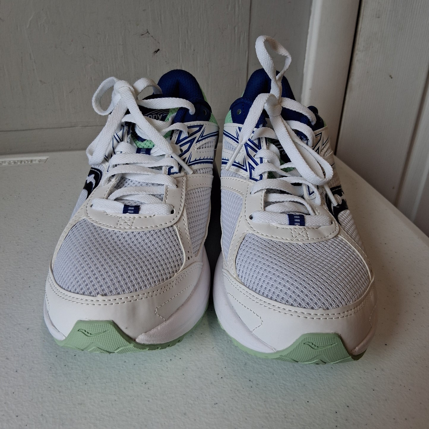 Shoes Athletic By Saucony In Blue & White, Size:9
