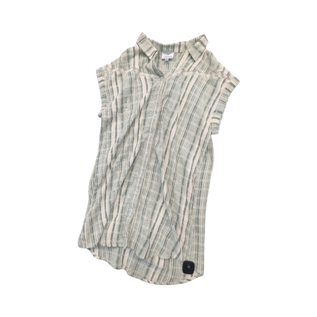 Dress By Cmc In Green & White, Size:S