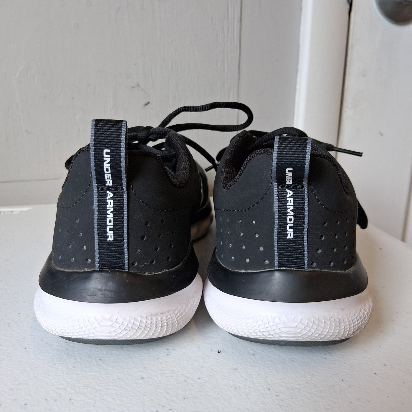 Shoes Athletic By Under Armour In Black, Size:9.5