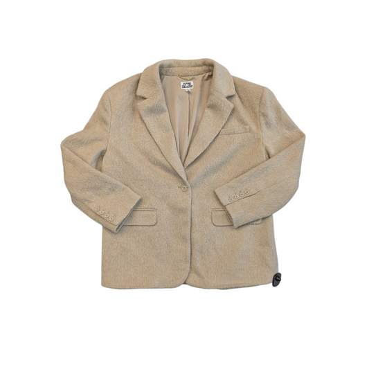 Blazer By Future Collective In Tan, Size:L