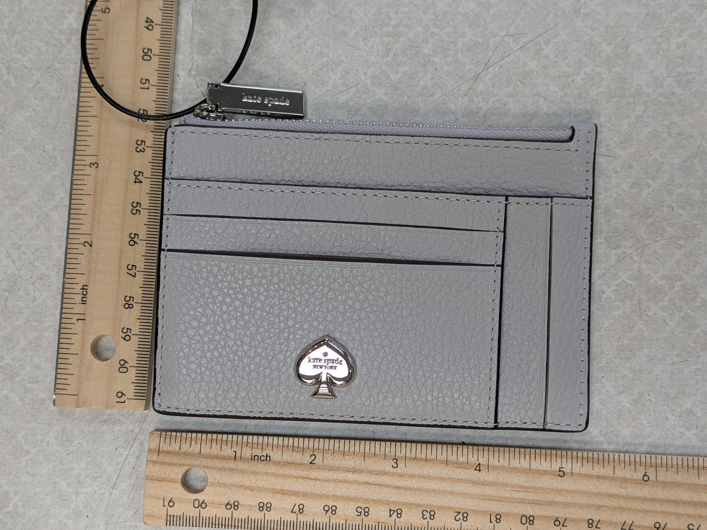 Wallet Designer By Kate Spade In Grey, Size:Small