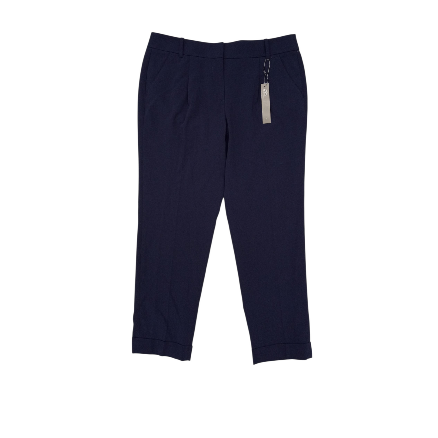 Pants Cropped By Loft In Purple, Size:6