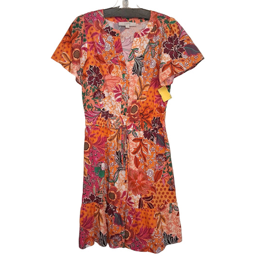 Dress Casual Short By Loft In Floral Print, Size:S