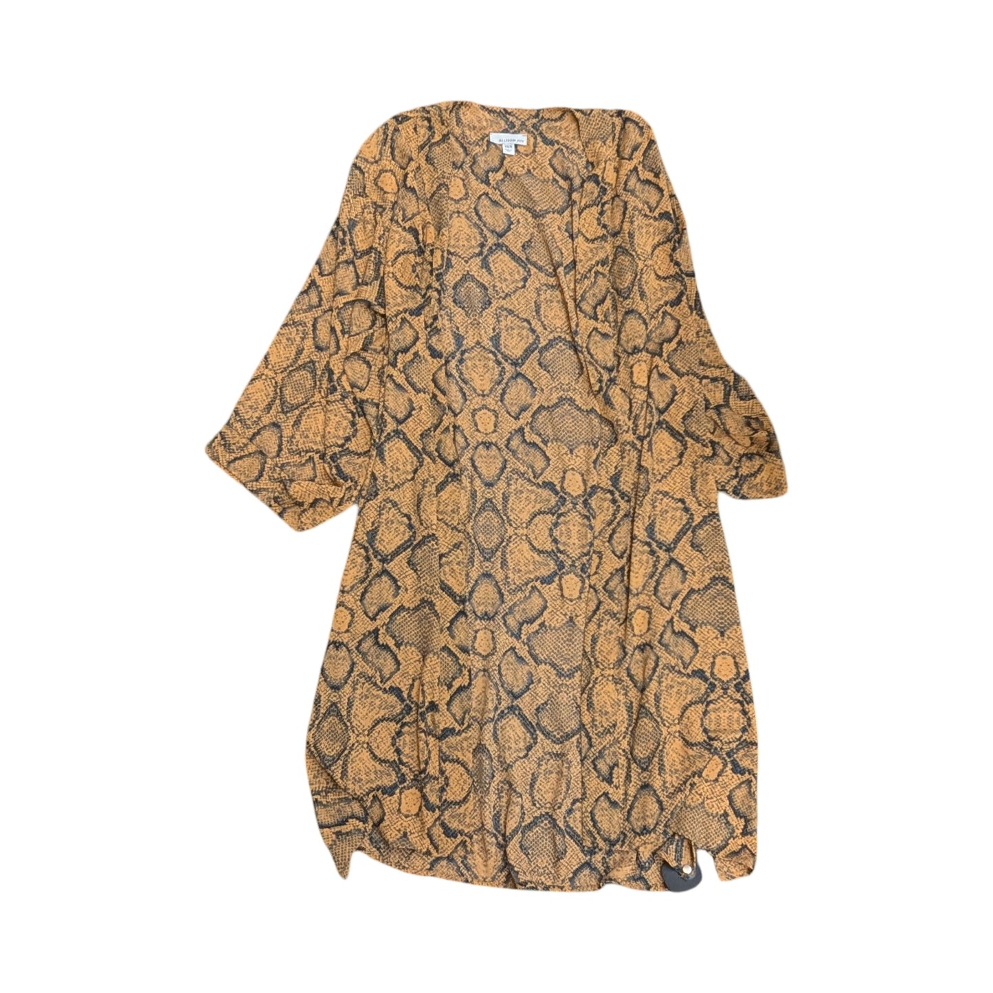 Kimono By Allison Joy In Animal Print, Size:Xs