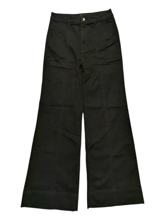 Jeans Wide Leg By White House Black Market In Black, Size:4
