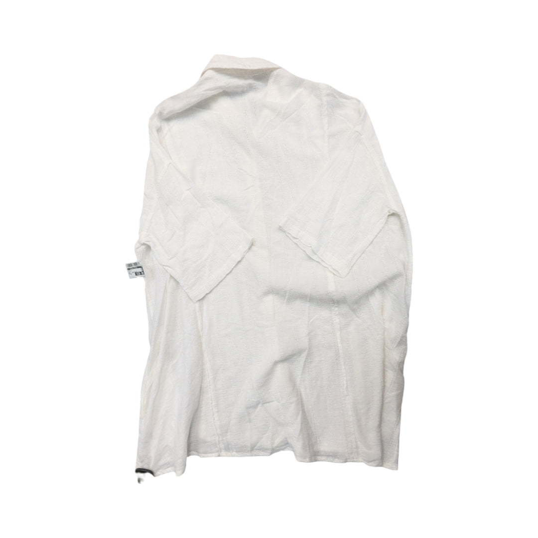 Top Ss By Clothes Mentor In White, Size:M