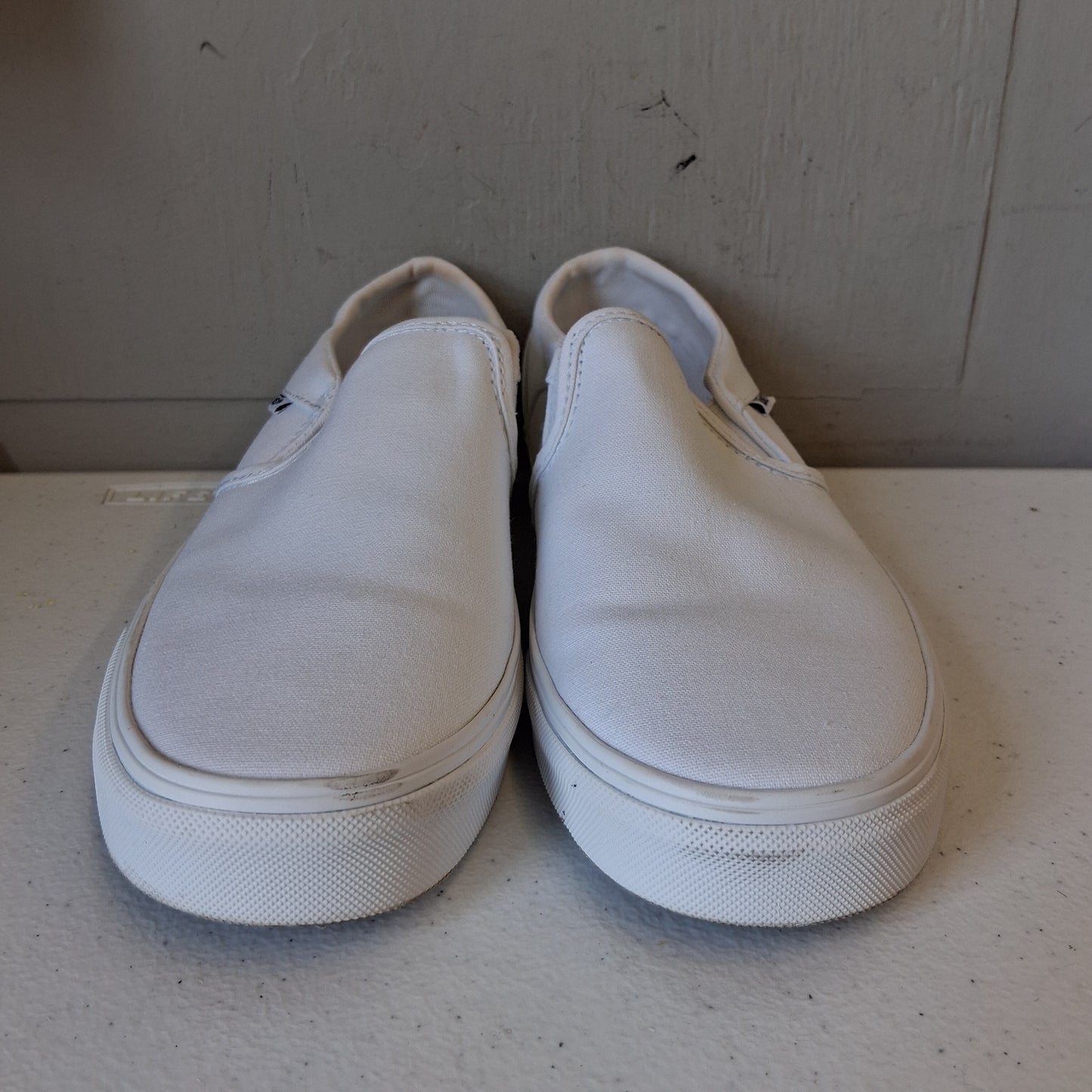 Shoes Sneakers By Vans In White, Size:7.5