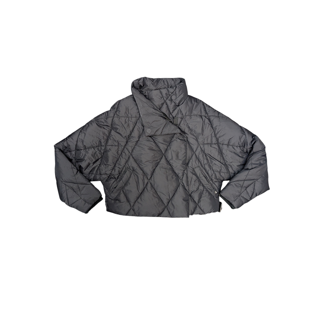 Coat Puffer & Quilted By Calvin Klein In Black, Size:S