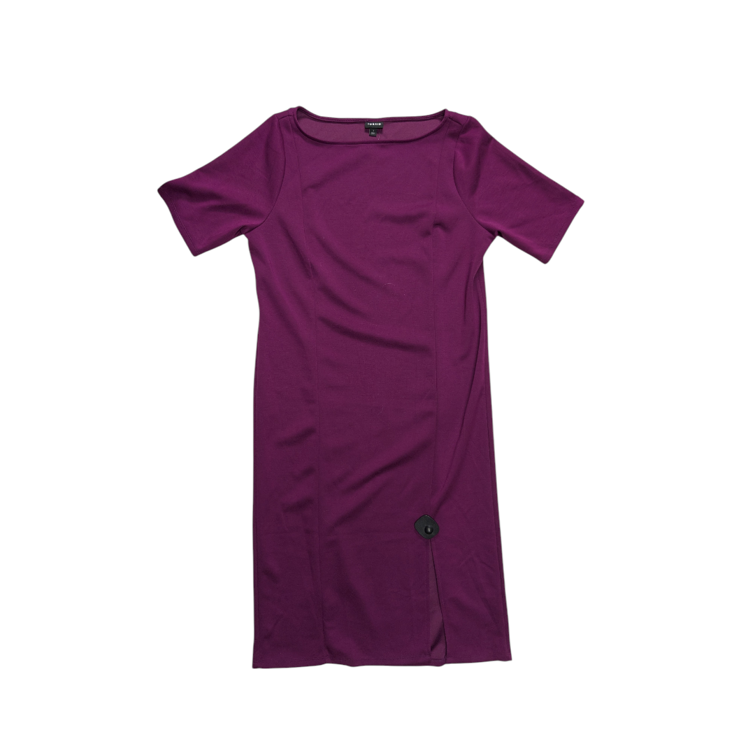 Dress Party Midi By Torrid In Purple, Size:1X