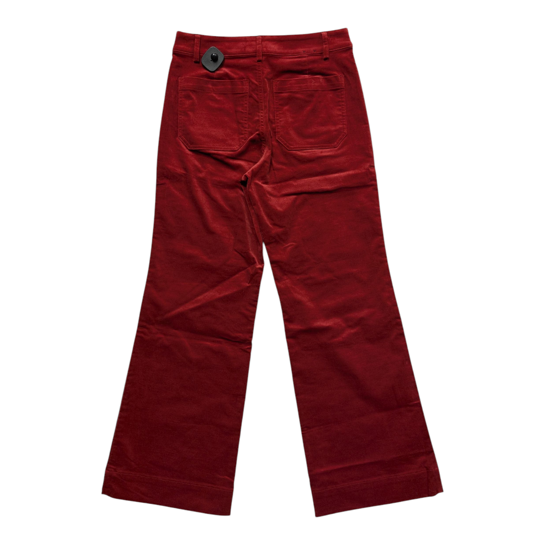Pants Corduroy By J. Crew In Red, Size:6