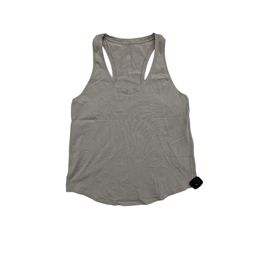 Athletic Tank Top By Lululemon In Beige, Size:8
