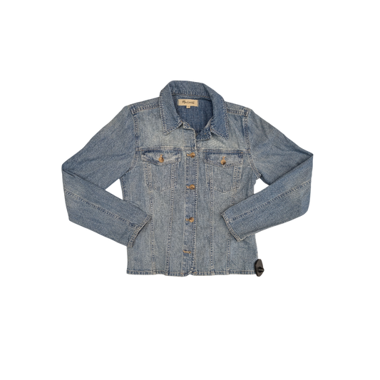 Blazer By Madewell In Blue Denim, Size:S