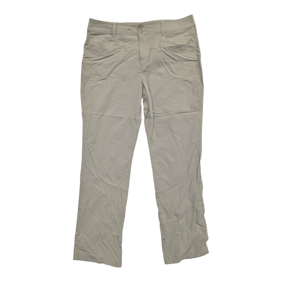 Athletic Pants By Eddie Bauer In Cream, Size:16