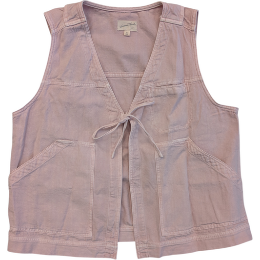 Vest Other By Universal Thread In Pink Denim, Size:Xxl