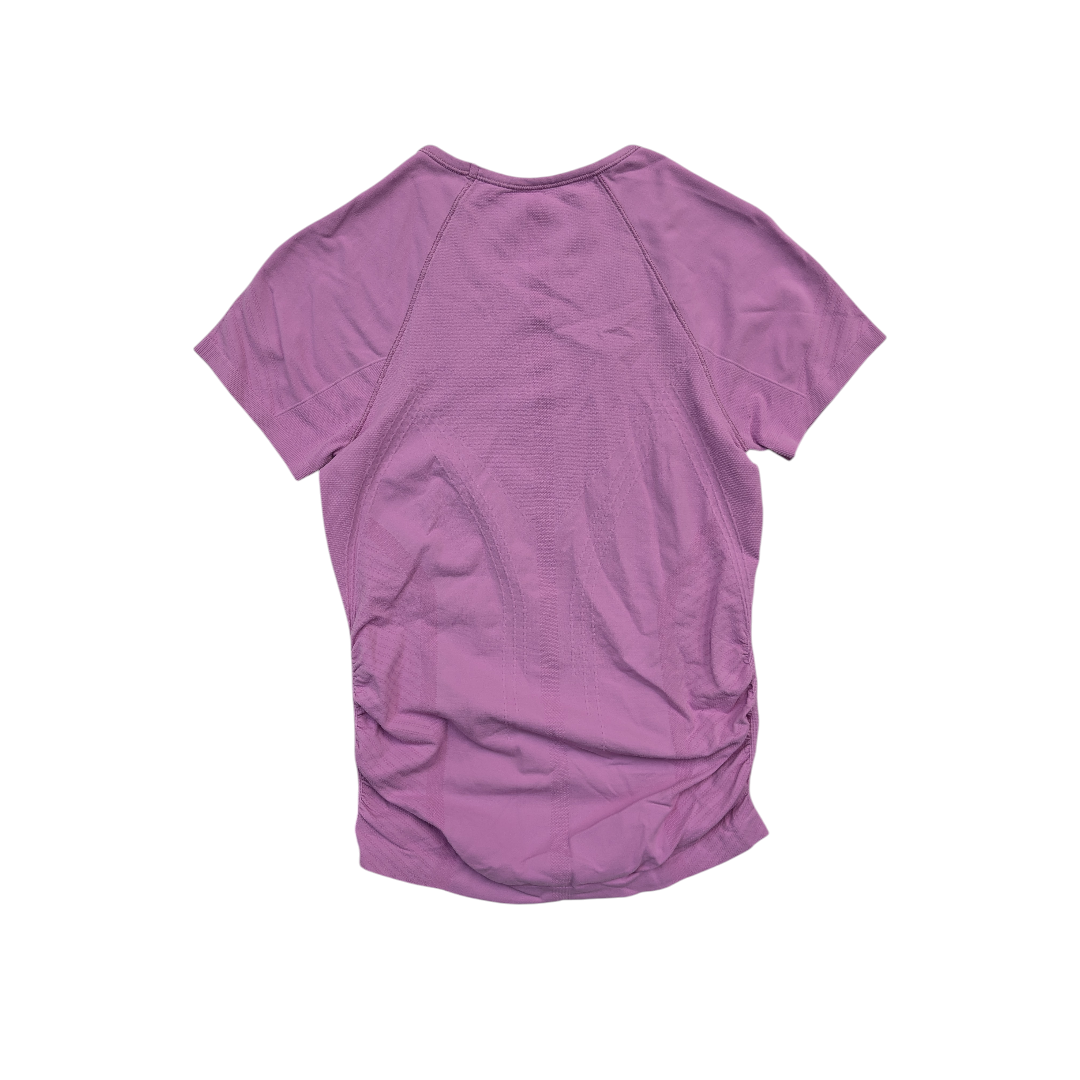 Athletic Top Ss By Athleta In Purple, Size:M