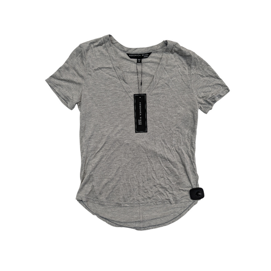 Top Ss Designer By Veronica Beard In Grey, Size:Xs