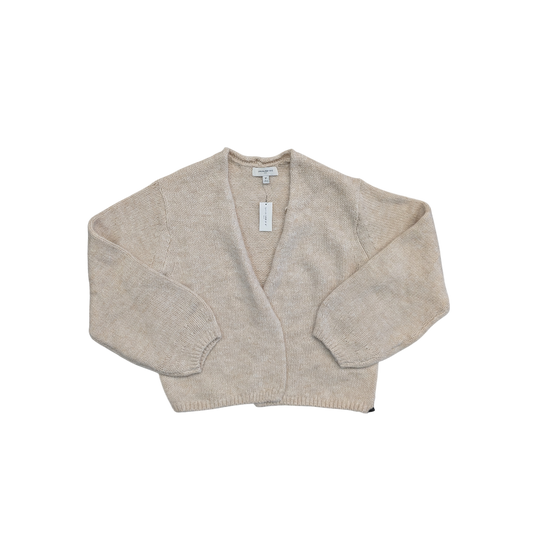 Sweater Cardigan By Banana Republic In Cream, Size:M