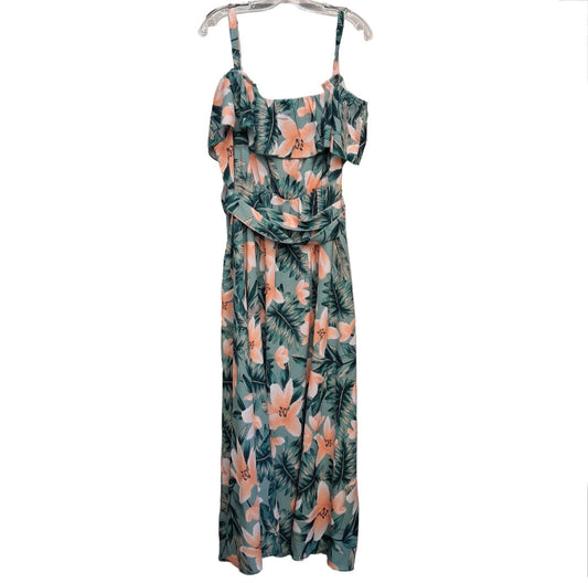 Dress Casual Maxi By Bloomchic In Green, Size:1X