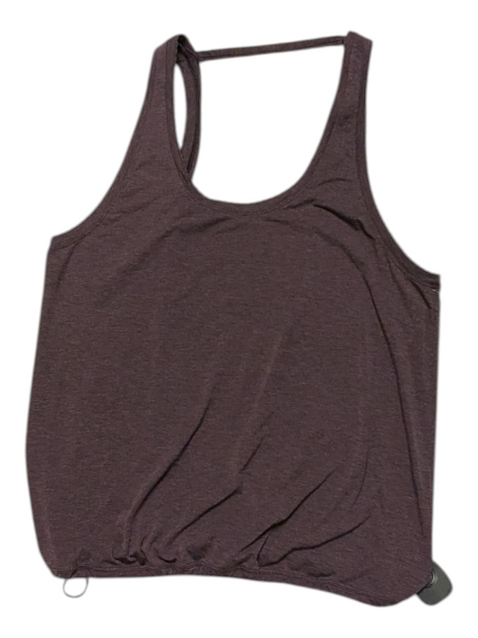 Athletic Tank Top By Lululemon In Purple, Size:8