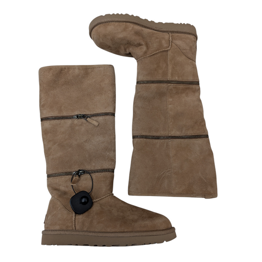 Boots Designer By Ugg In Brown, Size:8