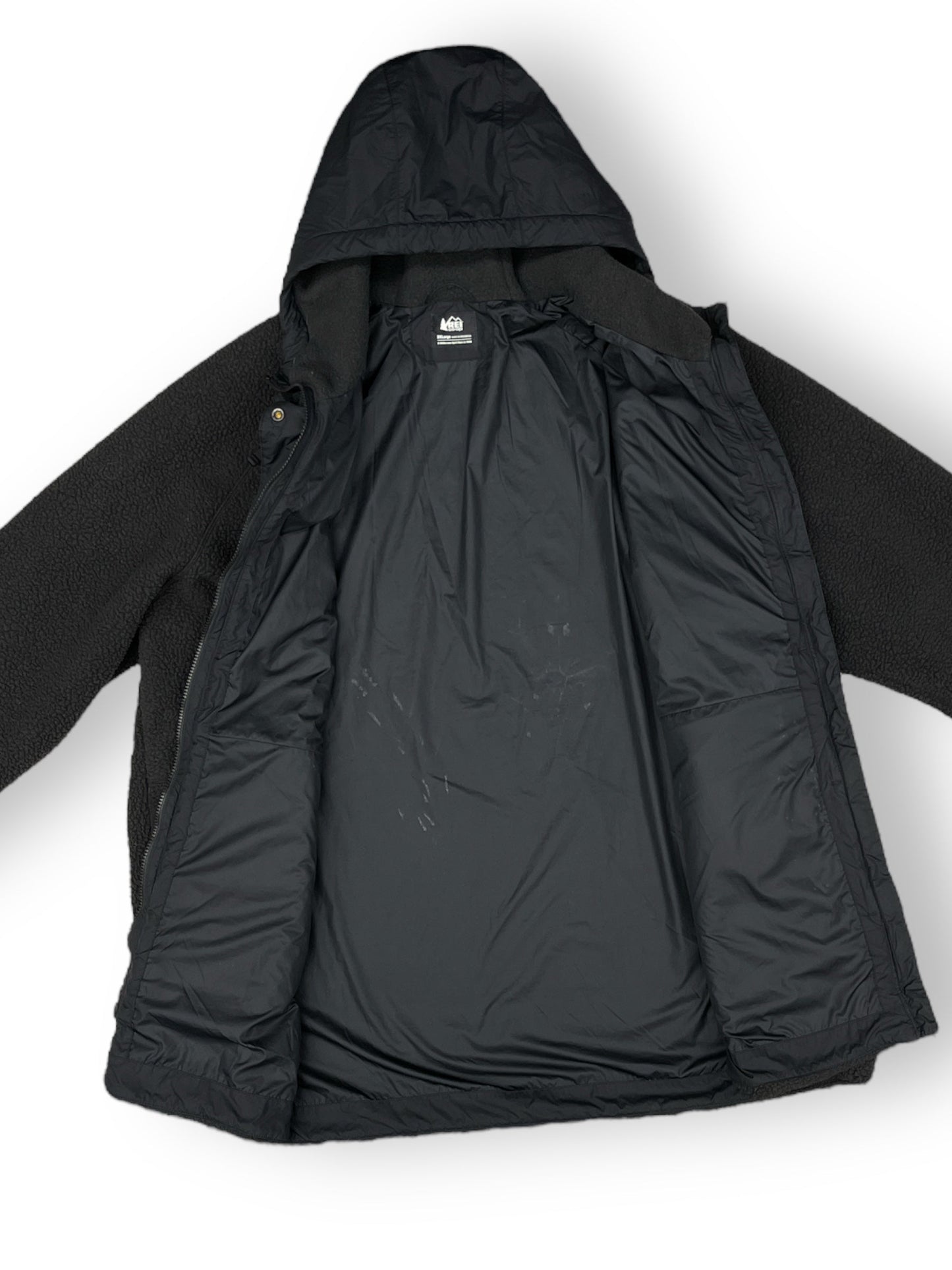 Jacket Faux Fur & Sherpa By Rei  Size: 3x
