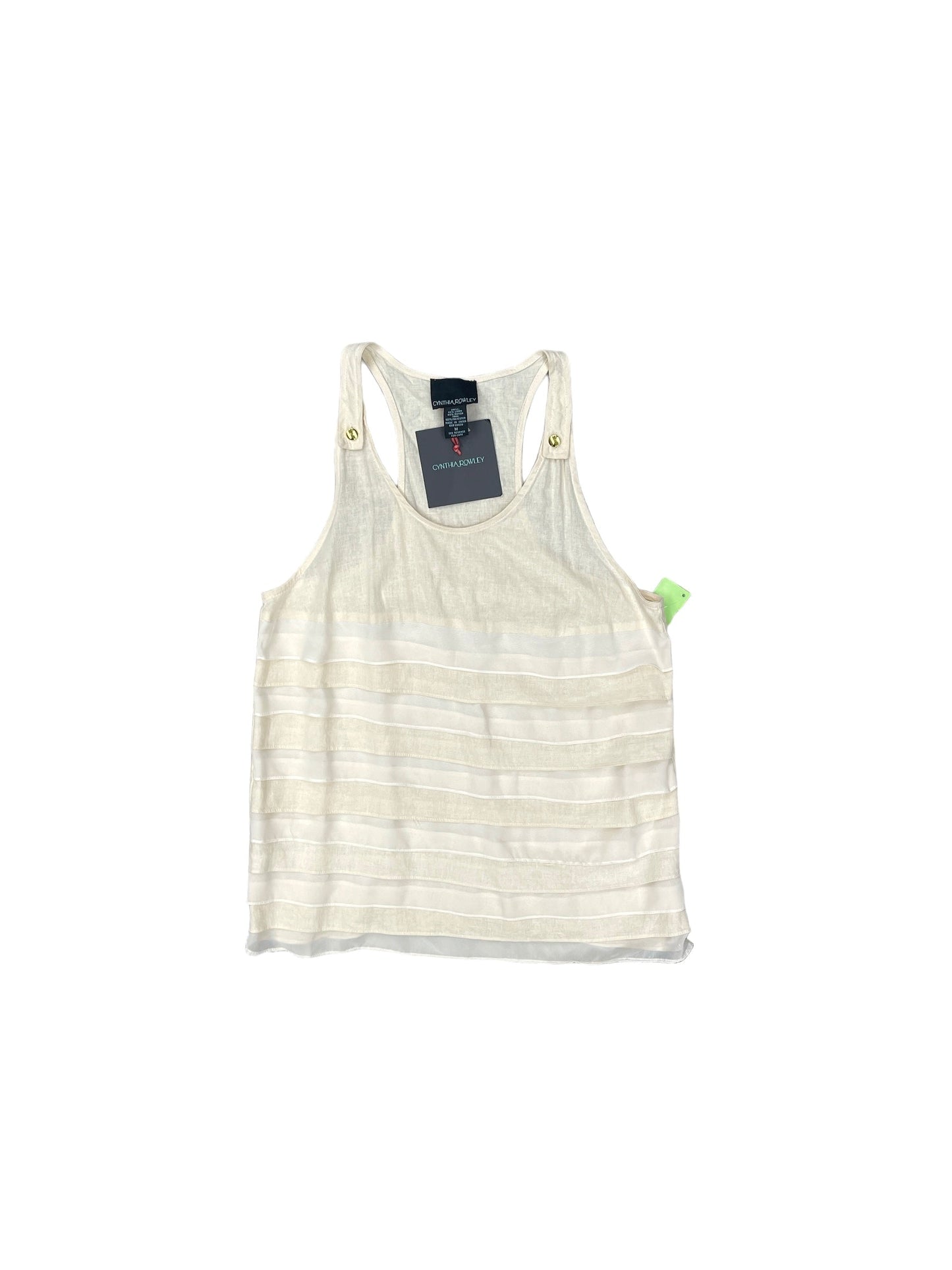 Top Sleeveless By Cynthia Rowley  Size: M