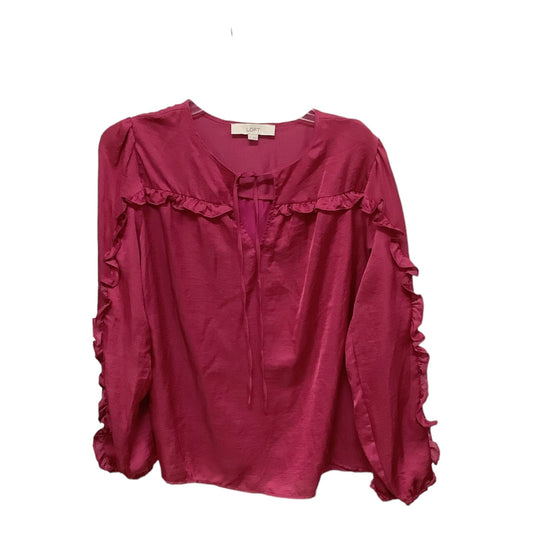 Top Long Sleeve By Loft  Size: M