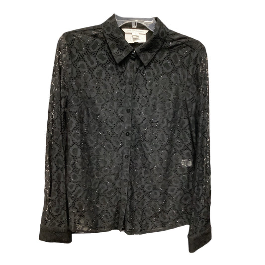 Top Long Sleeve By Diane Von Furstenberg  Size: 6