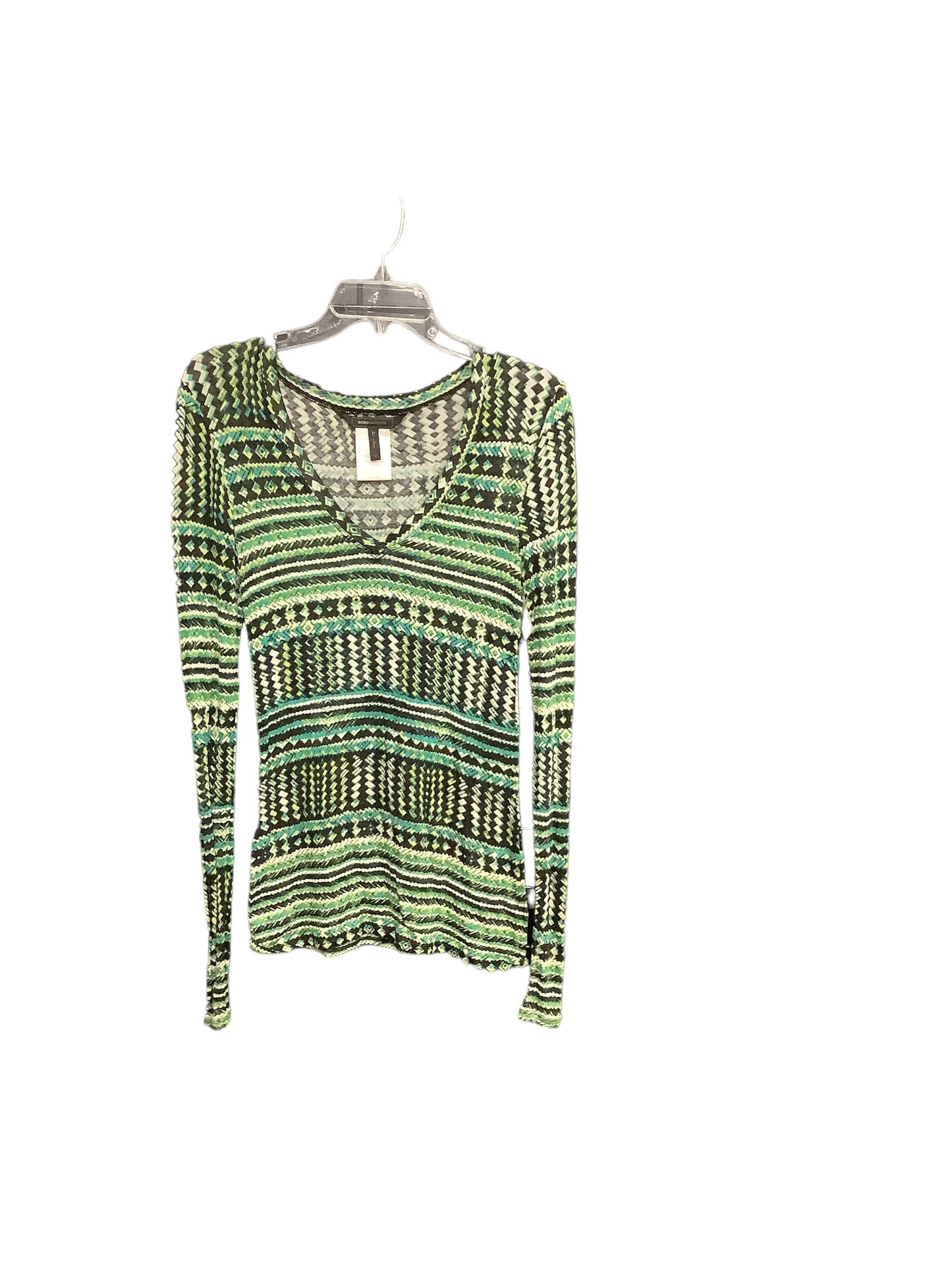 Top Long Sleeve By Bcbgmaxazria  Size: M