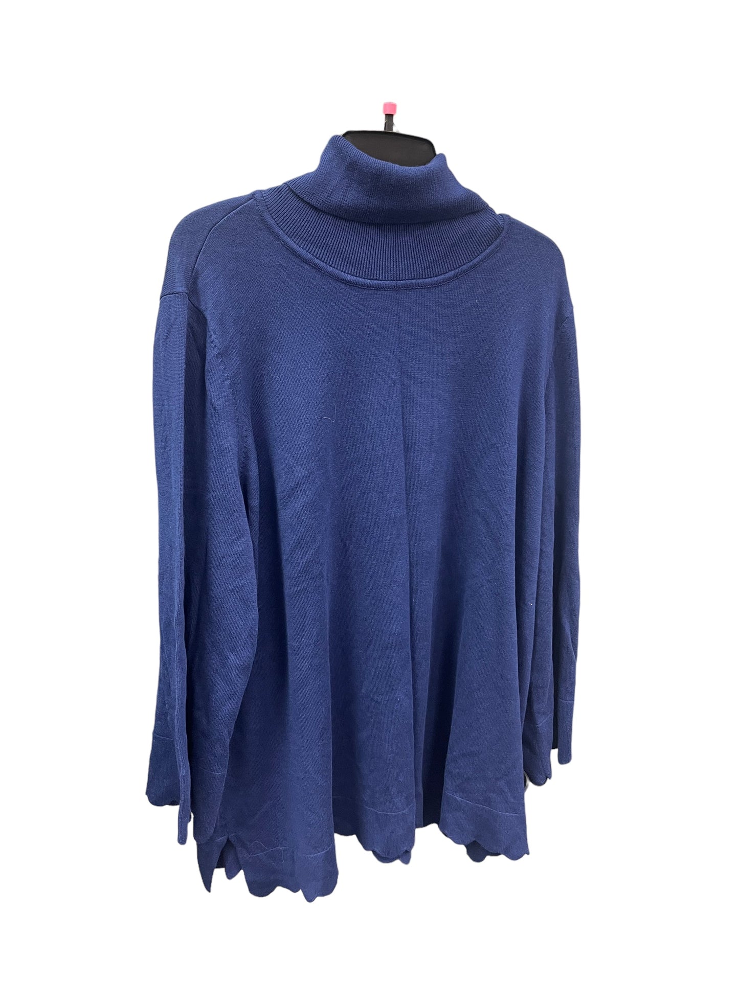 Top Long Sleeve By Isaac Mizrahi Live Qvc  Size: 3x