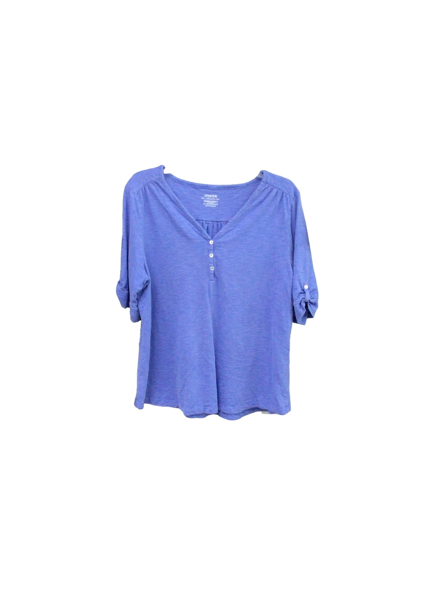 Top Short Sleeve By Chicos  Size: Xl