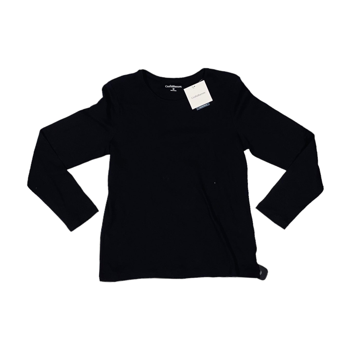 Top Long Sleeve Basic By Croft And Barrow  Size: M