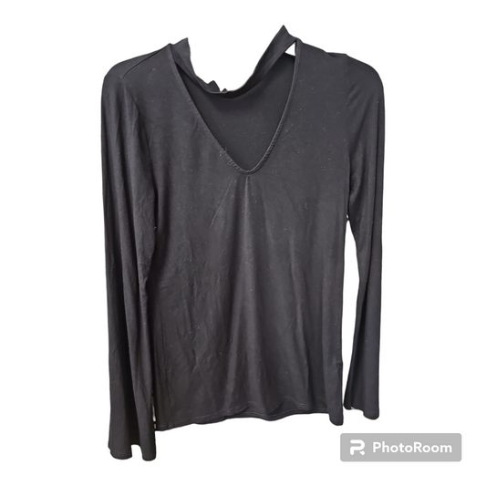 Top Long Sleeve Basic By White House Black Market  Size: S