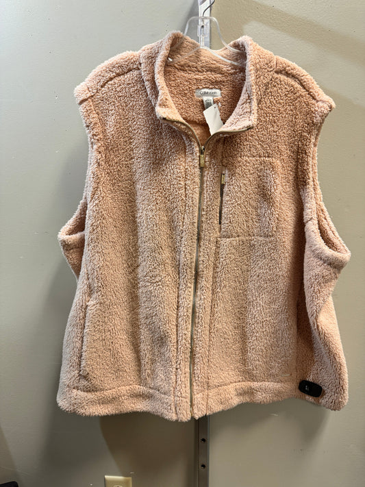 Vest Faux Fur & Sherpa By Calvin Klein  Size: 3x