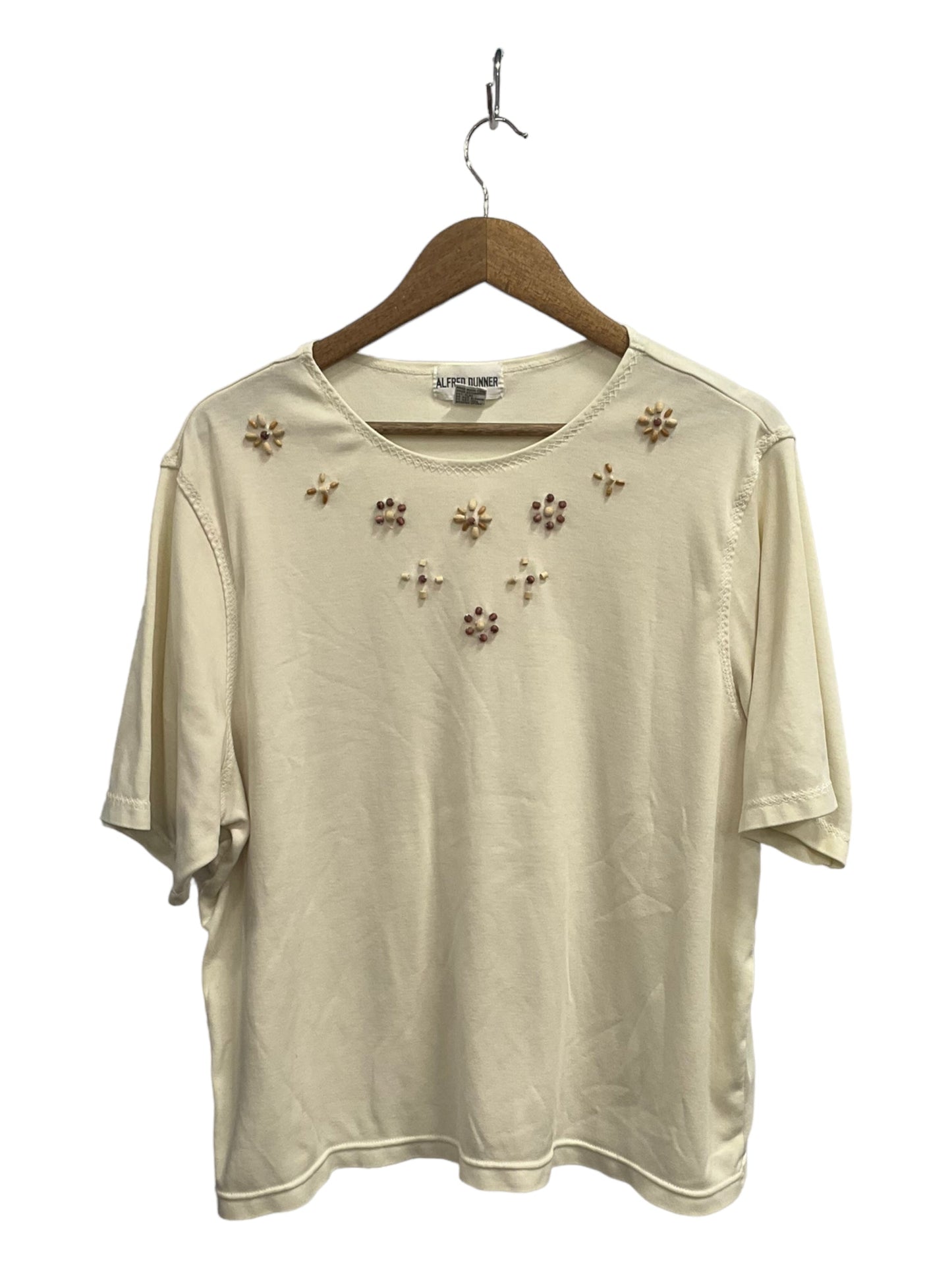 Top Short Sleeve Basic By Alfred Dunner  Size: 2x