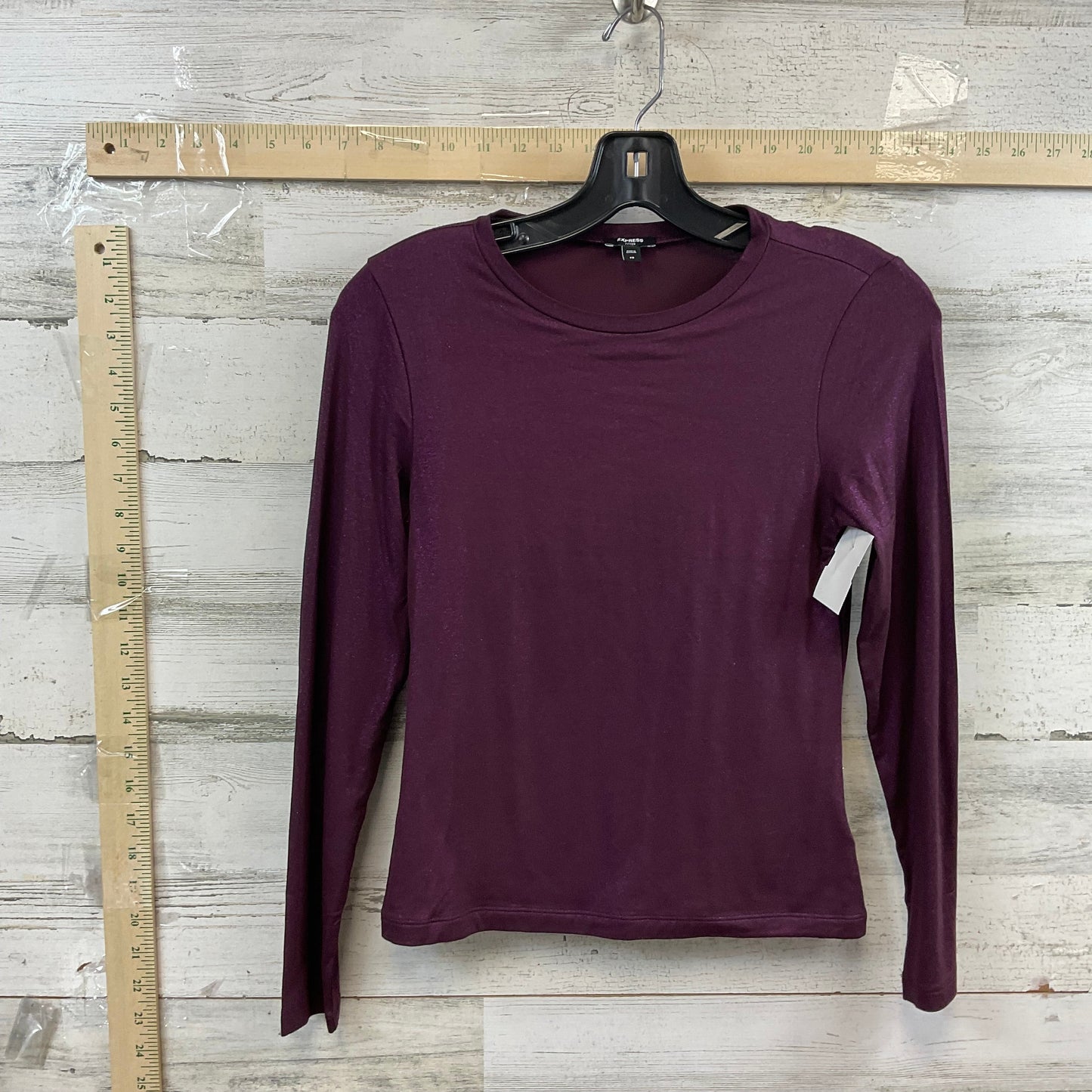 Top Long Sleeve Basic By Express  Size: Xs