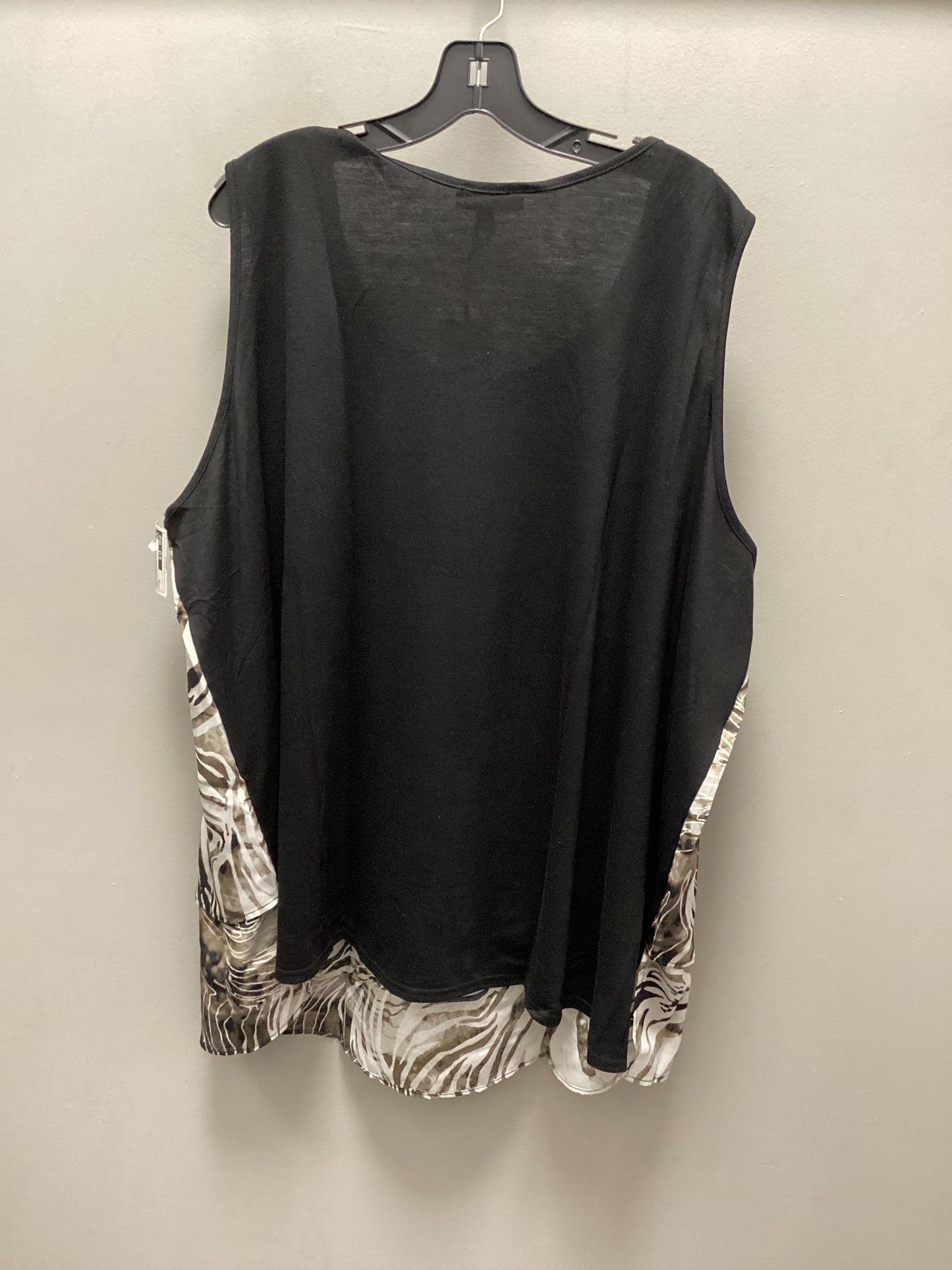 Top Sleeveless By Diane Gilman  Size: 4x