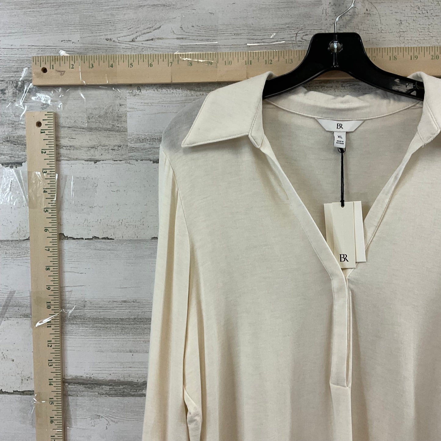 Top Long Sleeve By Banana Republic  Size: Xl