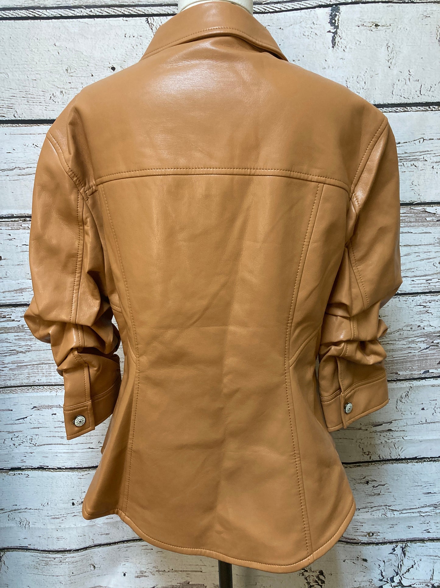 Coat Leather By Cma  Size: 14