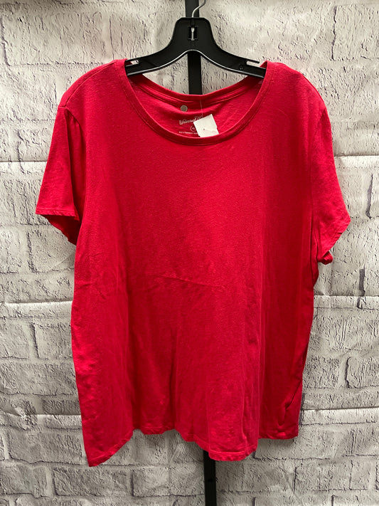 Top Short Sleeve By Universal Thread  Size: Xxl