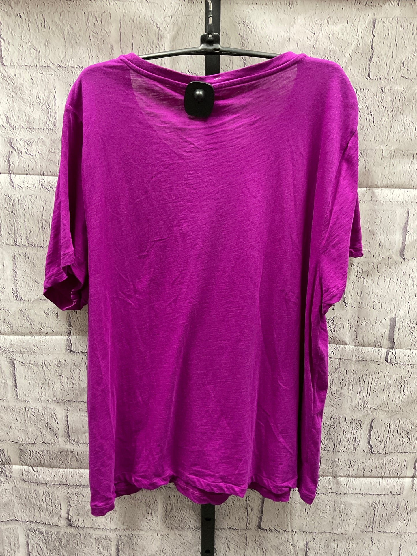 Top Short Sleeve By J Crew  Size: 2x