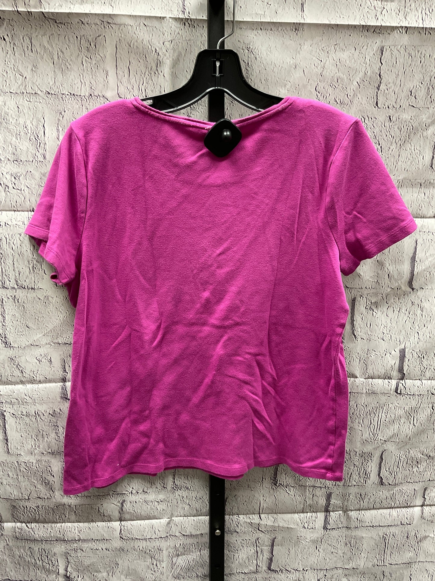 Top Short Sleeve By Charter Club  Size: Xl