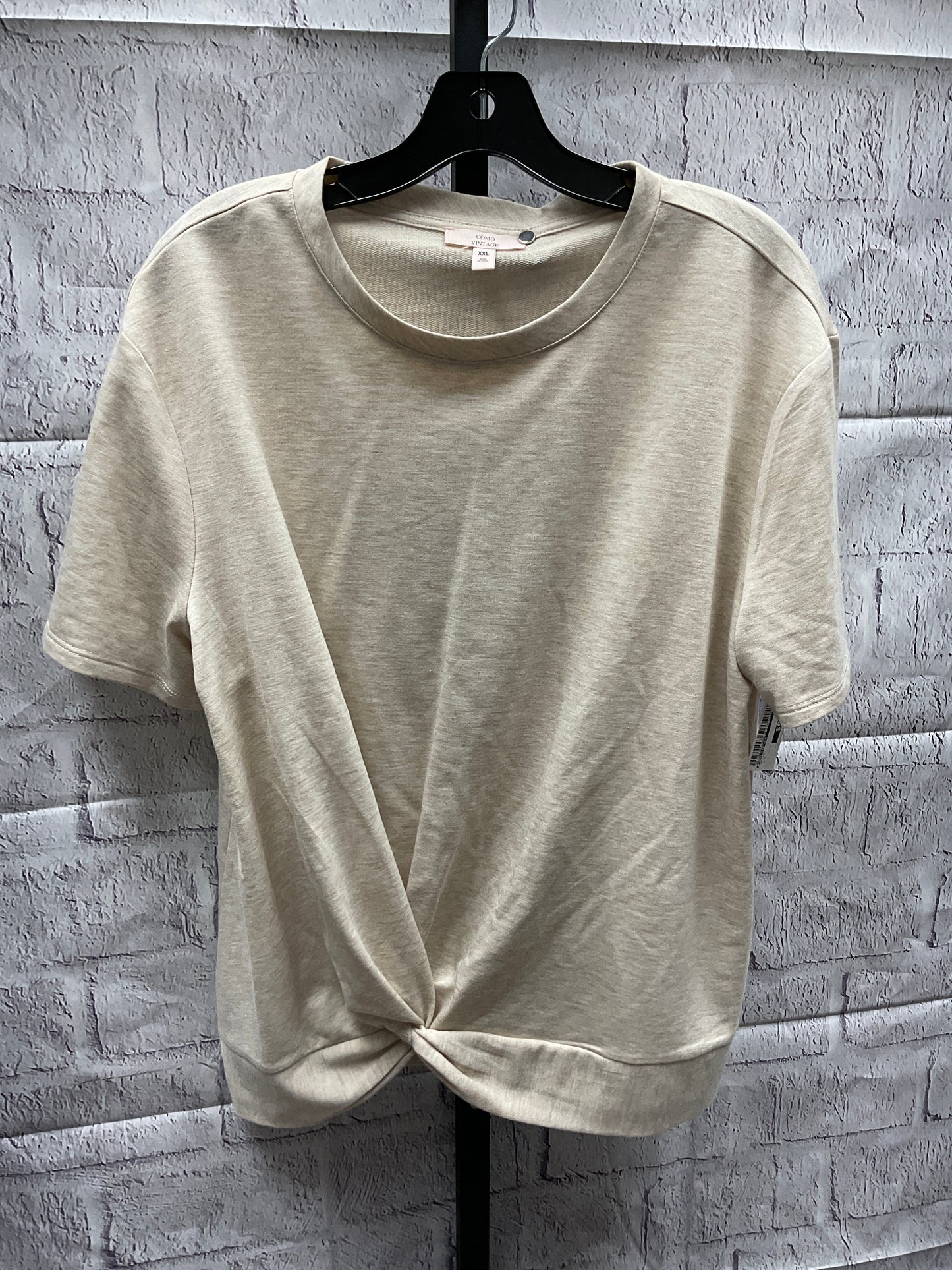 Top Short Sleeve By Como Vintage  Size: Xxl