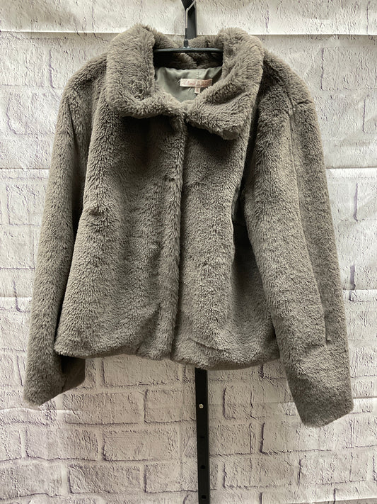 Coat Faux Fur & Sherpa By Clothes Mentor  Size: L