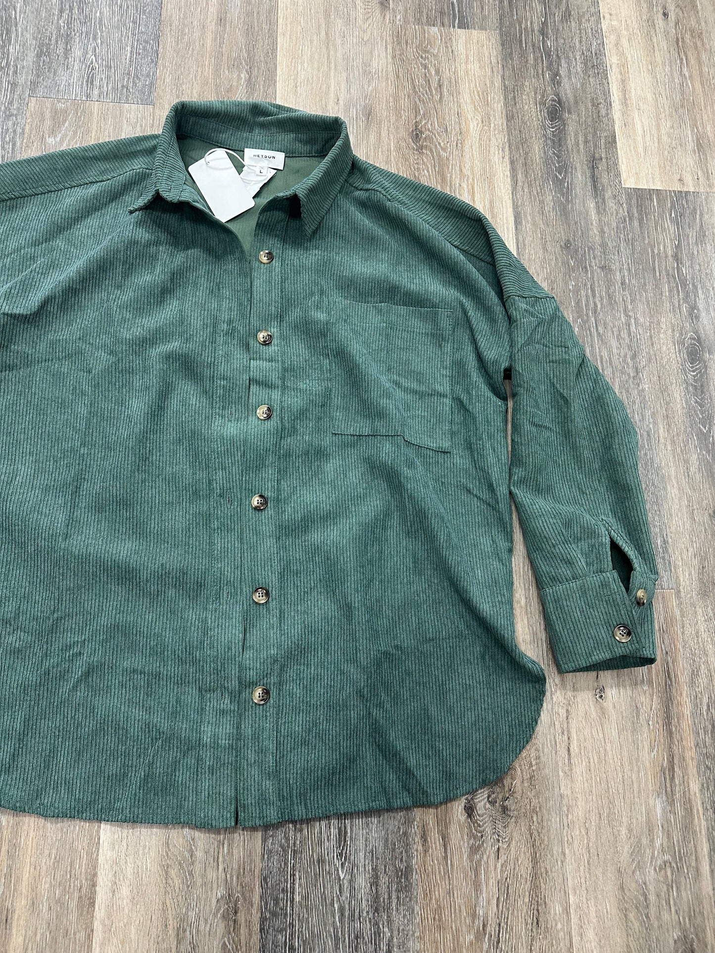 Jacket Shirt By Heyson  Size: L